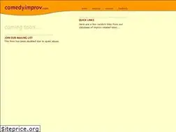Sites similar to comedyimprov.com