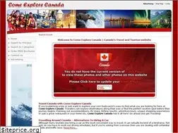 Sites similar to comeexplorecanada.com