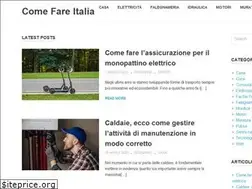 Sites similar to comefareitalia.com