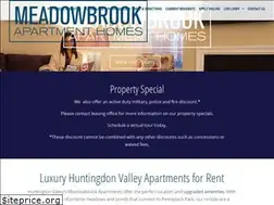 Sites similar to comehometomeadowbrook.com
