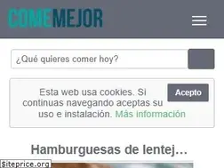 Sites similar to comemejor.com