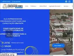 Sites similar to comendadorgomes.mg.gov.br