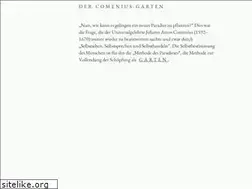 Sites similar to comenius-garten.de