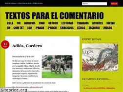 Sites similar to comentandotextos.wordpress.com