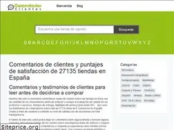 Sites similar to comentarios-clientes.com