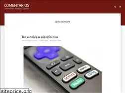 Sites similar to comentarios.info