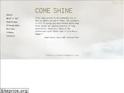 Sites similar to comeshine.com