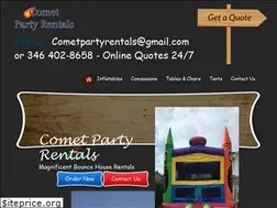 Sites similar to cometpartyrentals.com