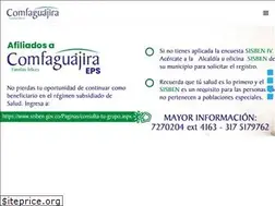 Sites similar to comfaguajiraepss.com.co