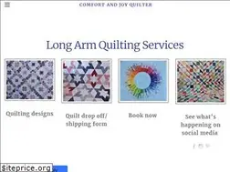 Sites similar to comfortandjoyquilter.com