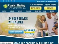 Sites similar to comfortheatingbillings.com