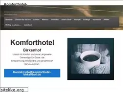 Sites similar to comforthotel-birkenhof.de