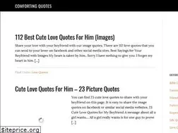 Sites similar to comfortingquotes.com