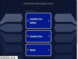 Sites similar to comfortinnlansingmi.com