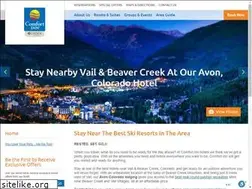 Sites similar to comfortinnvail.com