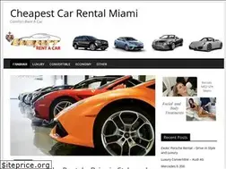 Sites similar to comfortrentacarmiami.com