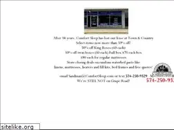 Sites similar to comfortsleep.com