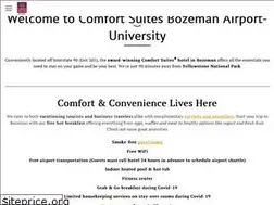 Sites similar to comfortsuitesbozeman.com
