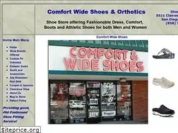 Sites similar to comfortwideshoes.com
