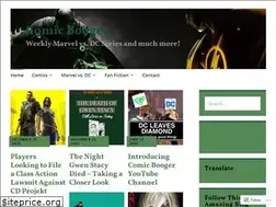 Sites similar to comicbooger.wordpress.com