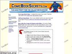Sites similar to comicbooksecrets.com