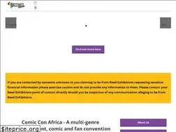 Sites similar to comicconafrica.co.za