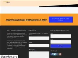 Sites similar to comicconhonolulu.com