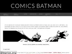 Sites similar to comicsbatman.fr