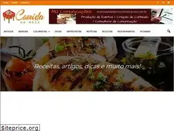Sites similar to comidanamesa.com.br