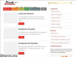 Sites similar to comidaperuana.info