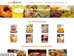 Sites similar to comidaperuanaweb.org