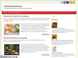 Sites similar to comidasecuatorianas.blogspot.com