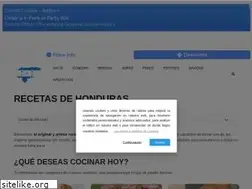 Sites similar to comidashondurenas.com