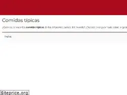 Sites similar to comidastipicas.pro
