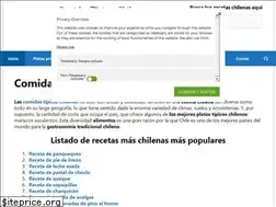 Sites similar to comidastipicaschilenas.com