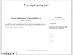 Sites similar to cominganarchy.com
