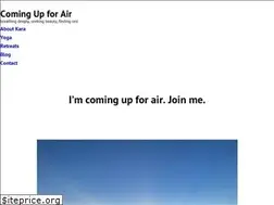Sites similar to comingupforair3.com