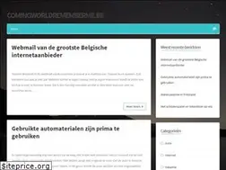 Sites similar to comingworldrememberme.be