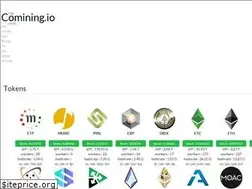 Sites similar to comining.io