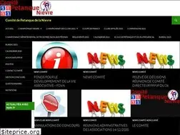 Sites similar to comite-petanque-nievre.fr