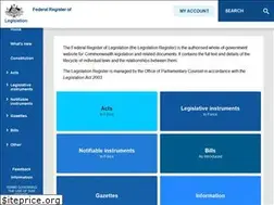 Sites similar to comlaw.gov.au