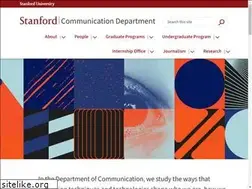 Sites similar to comm.stanford.edu