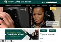 Sites similar to comm.wayne.edu