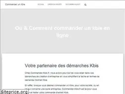 Sites similar to commander-kbis.fr