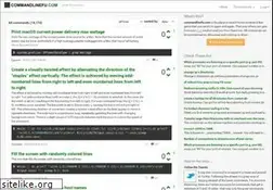 Sites similar to commandlinefu.com