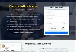 Sites similar to commandposts.com