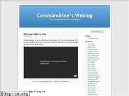 Sites similar to commandrine.wordpress.com