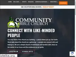 Sites similar to commbible.org
