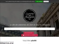 Sites similar to commedesfrancais.com