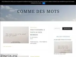 Sites similar to commedesmots.com